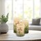 Mod Lighting and Decor LED Lighted Floral Flameless Candles - 6" - Set of 3